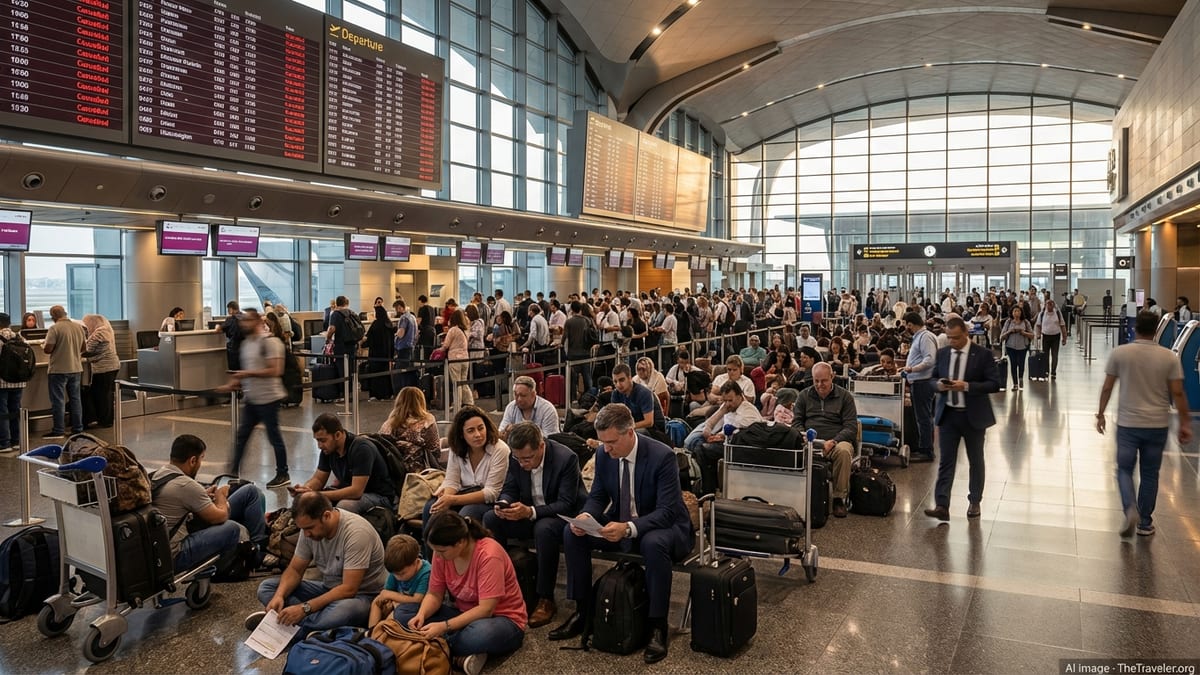 Hamad Airport Flight Chaos Ripples Across Global Hubs