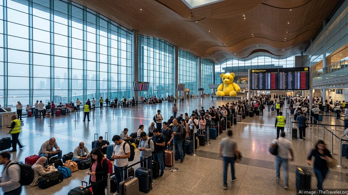 Iran Strikes Throw Qatar’s Hamad International Into Chaos