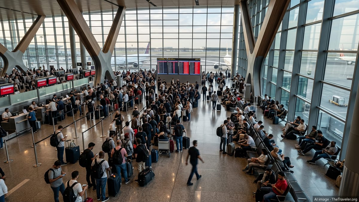 Hamad Airport Shutdown Strands Thousands as Tensions Soar
