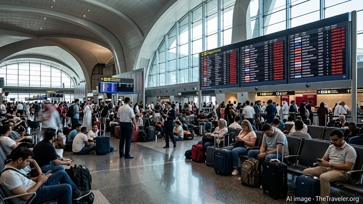 Major Flight Chaos at Doha’s Hamad Airport Strands Hundreds