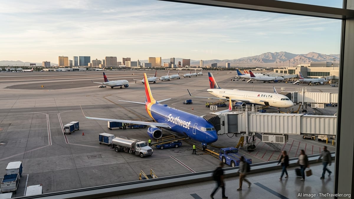Cancellations and Delays Disrupt Travel at Harry Reid Airport