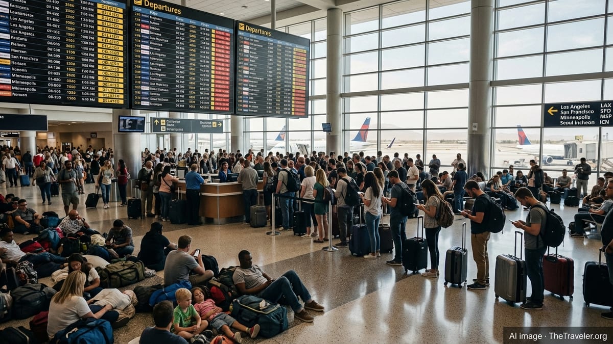 Delays and Cancellations Snarl Flights at Las Vegas Hub