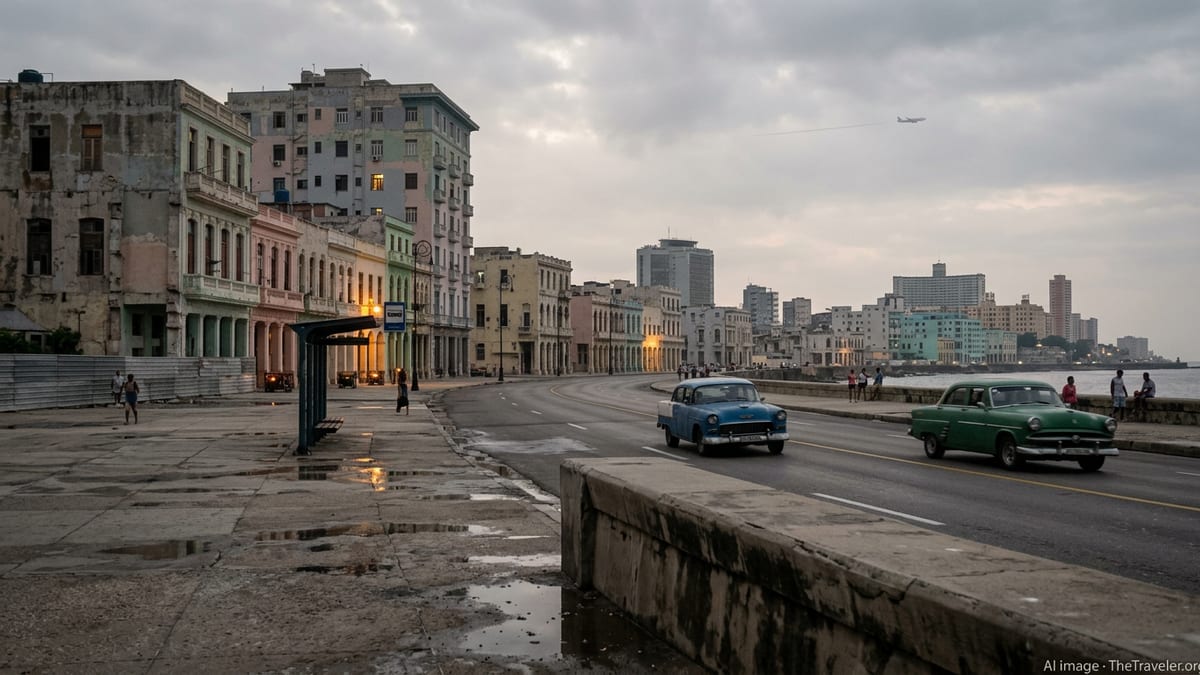 Havana’s Energy Crisis Grounds Flights and Strains Hospitals