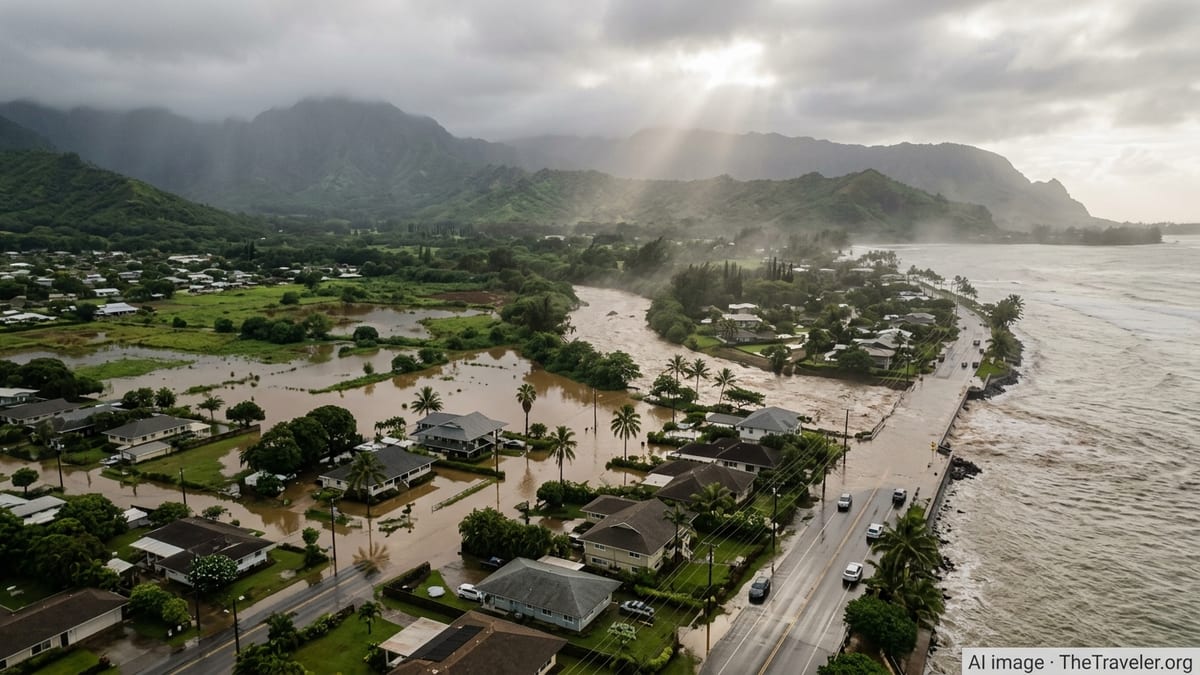 Kona Low Unleashes Historic Flooding Across Hawaii Islands