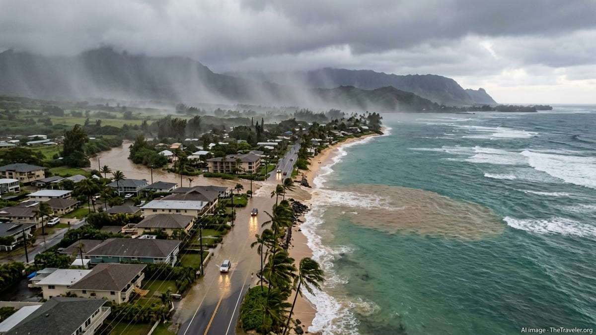 Hawaii Kona Low Storm Disrupts Spring Break Travel