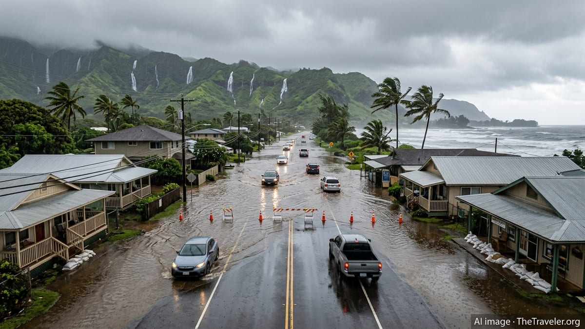 Travel Disruptions Mount in Hawaii as Winter Storm Floods Islands