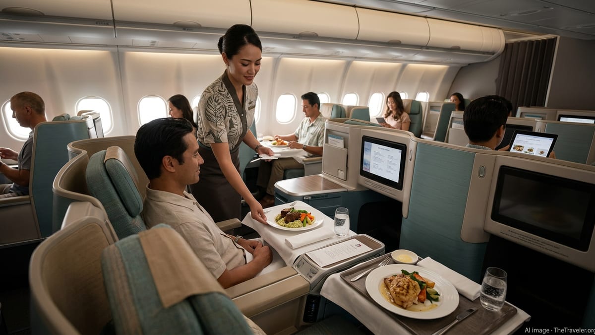 Hawaiian Airlines Taps New Executive Chef, Adds Business Class Pre-Order Meals