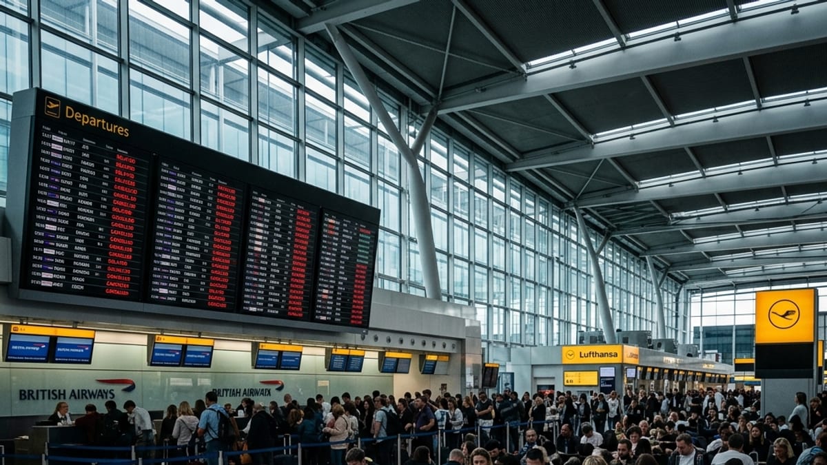 Heathrow Chaos Strands Hundreds as 300+ Flights Disrupted
