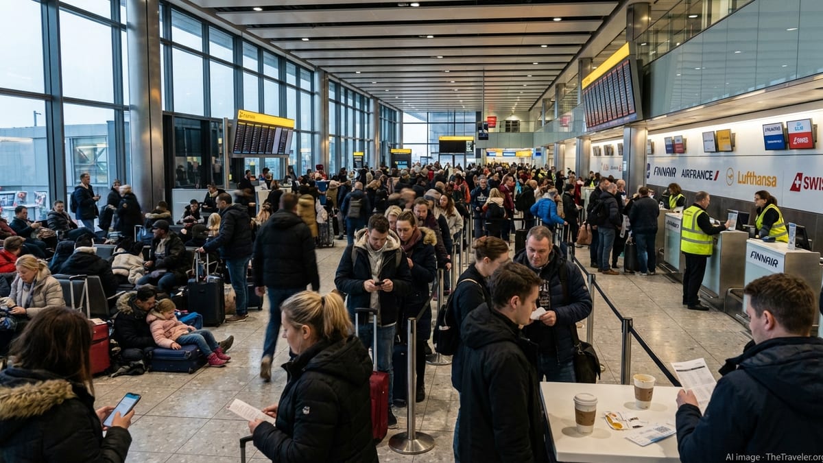 Heathrow Flight Chaos Strands Hundreds Across Europe