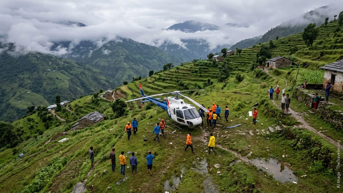 Helicopter crash in eastern Nepal injures passengers