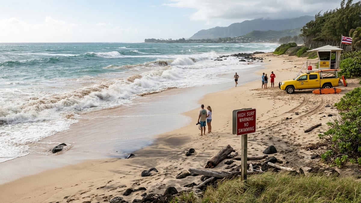 Monster Trade-Wind Surf Pounds Hawaii’s East Shores, Forcing Closures and Rethinking Vacations