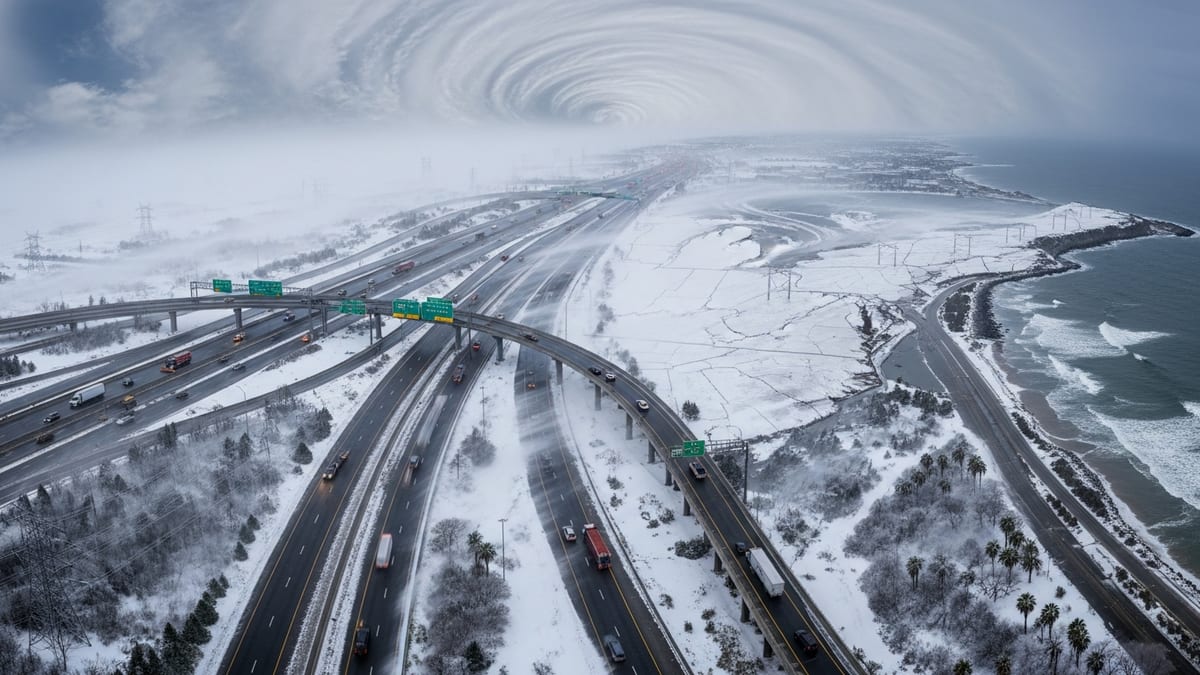 Historic January Winter Storm Threatens Near-Total Travel Shutdown Across Central and Eastern U.S.