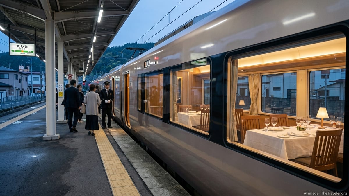Hitachi’s 2028 Gourmet Train to Redefine Luxury Rail in Japan