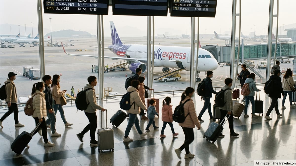 HK Express Lunar New Year Traffic Jumps 15 Percent