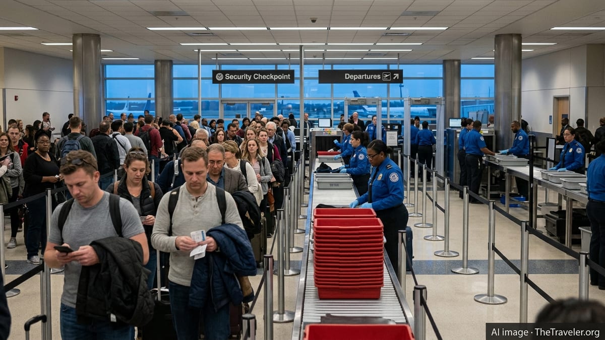 Homeland Security Shutdown Fuels Fears of TSA Airport Delays