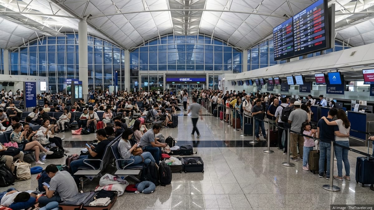 Hong Kong Chaos as Middle East Airspace Closures Snarl Travel