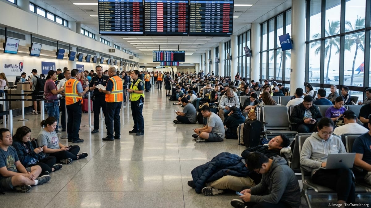 Major Delays Hit Honolulu’s Daniel K. Inouye Airport