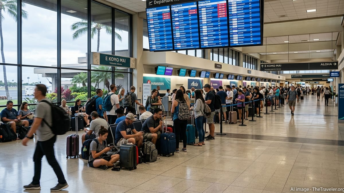 Flight Disruptions Hit Honolulu as Hawaiian, Alaska Cut Routes