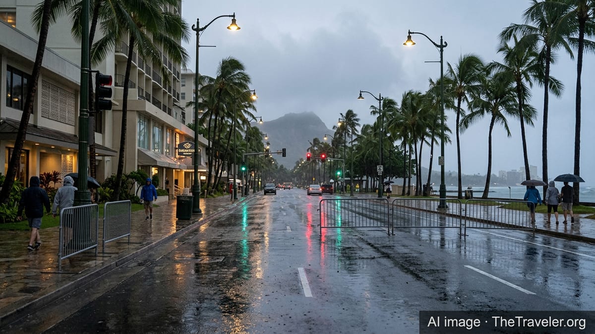 Severe Weather Disrupts Honolulu Festival, Parade Canceled