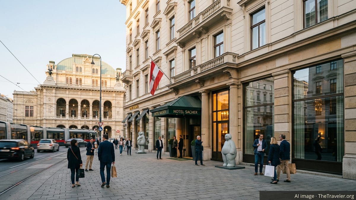 Hotel Sacher Vienna Marks 150 Years With Erwin Wurm Art