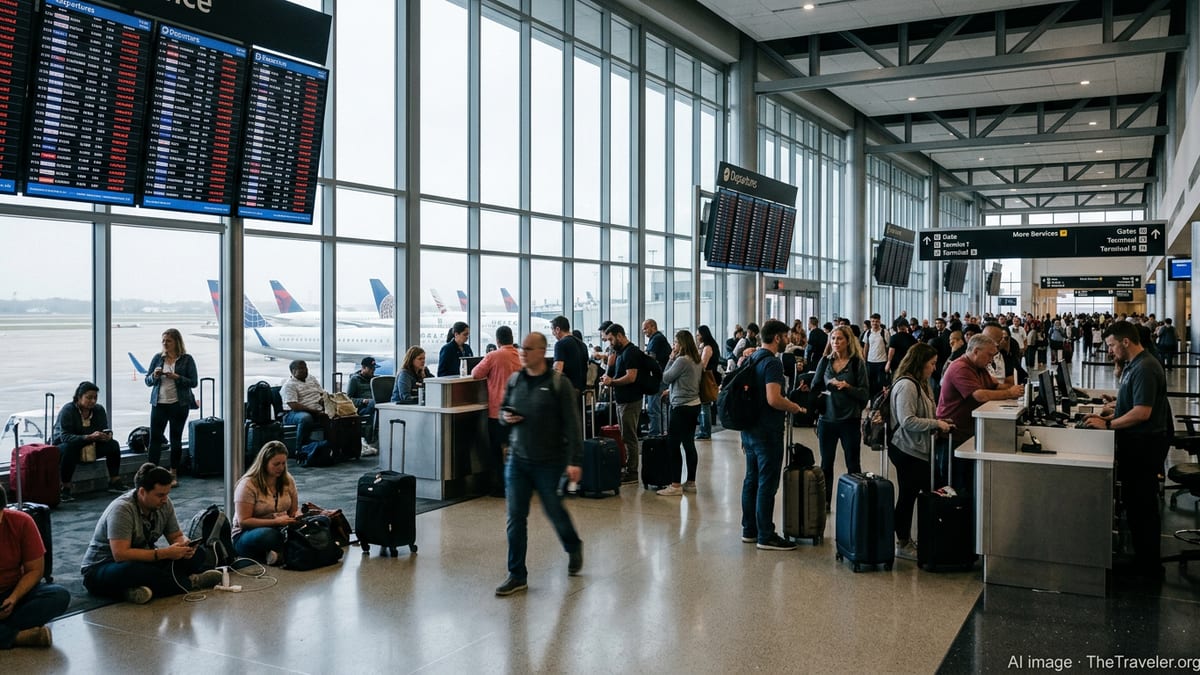 Houston Flight Cancellations Snarl Travel Across the US