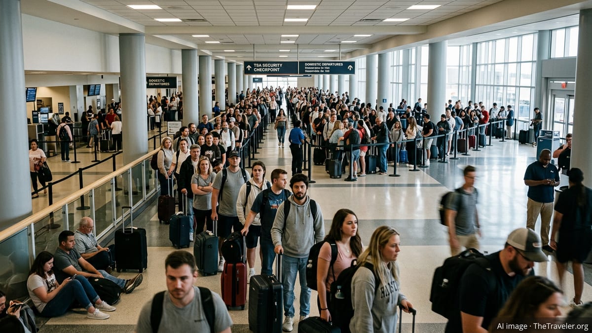 Houston Hobby Melts Down as TSA Crisis Snarls Spring Break