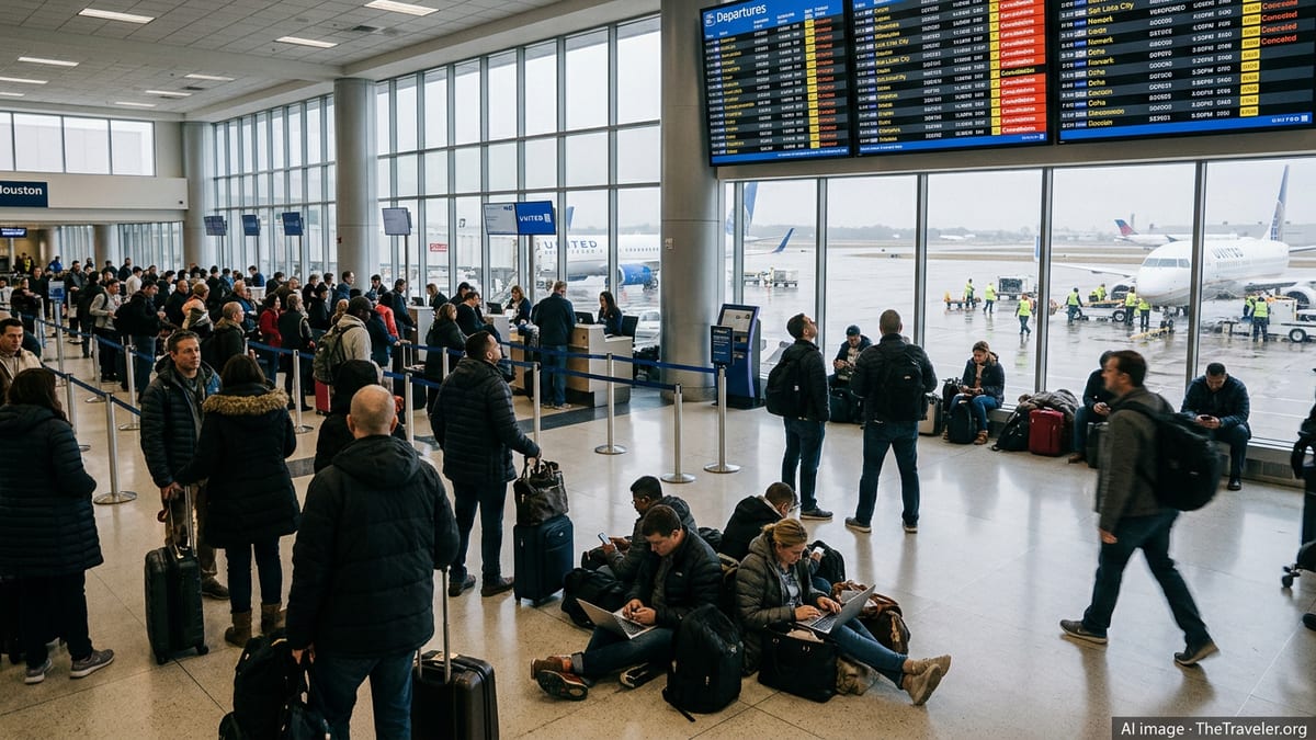 Weather and Crew Issues Trigger Turmoil at Houston IAH