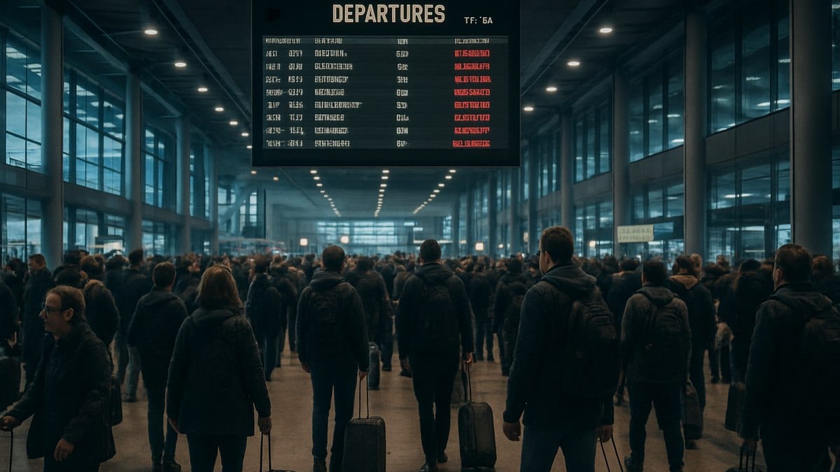 Hundreds of Flights Disrupted Across English Airports on April 11