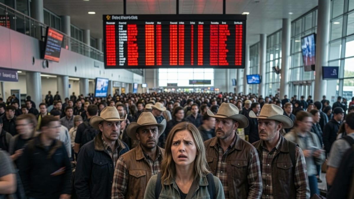 Hundreds of Flights Disrupted at Major Texas Airports