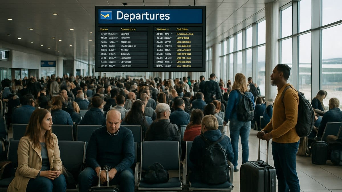 Hundreds Stranded as Flight Chaos Sweeps European Airports