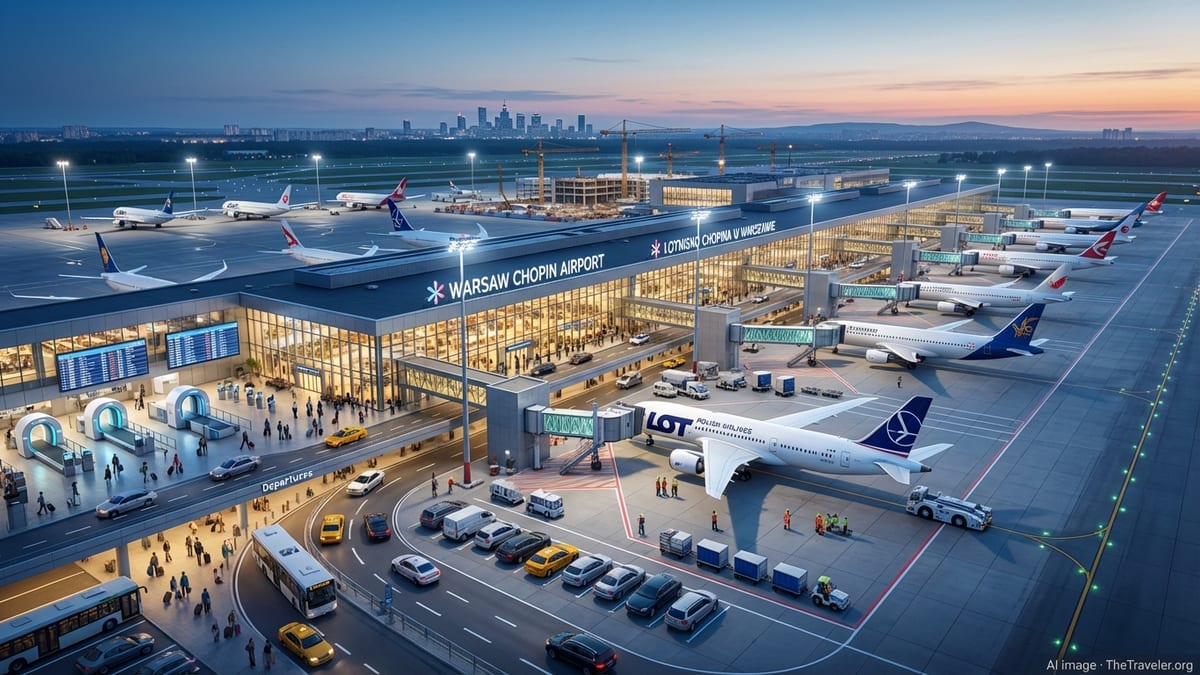 Warsaw Chopin Airport Climbs to 26th Place Among Europe’s Best in 2026
