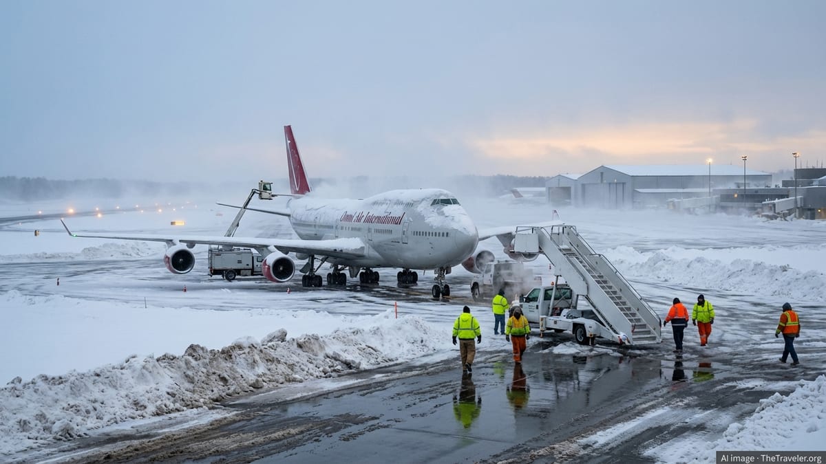 ICE Deportation Flight Delayed 24 Hours in New Hampshire Blizzard
