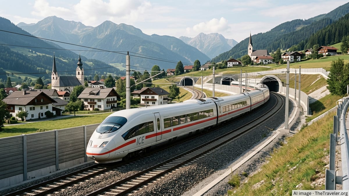 ICE 4 Speeds Up Germany–Southern Austria Rail Travel