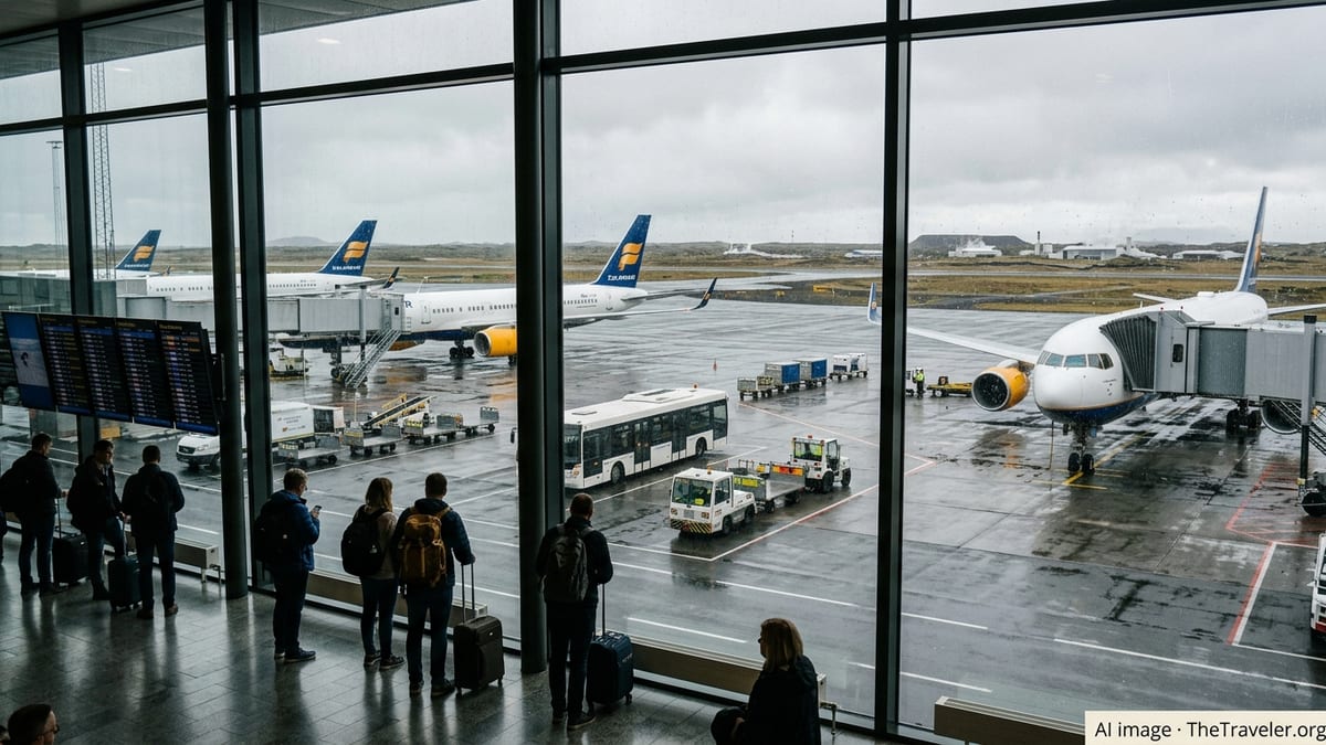 Iceland Flight Cancellations Snarl Key Routes From Keflavik