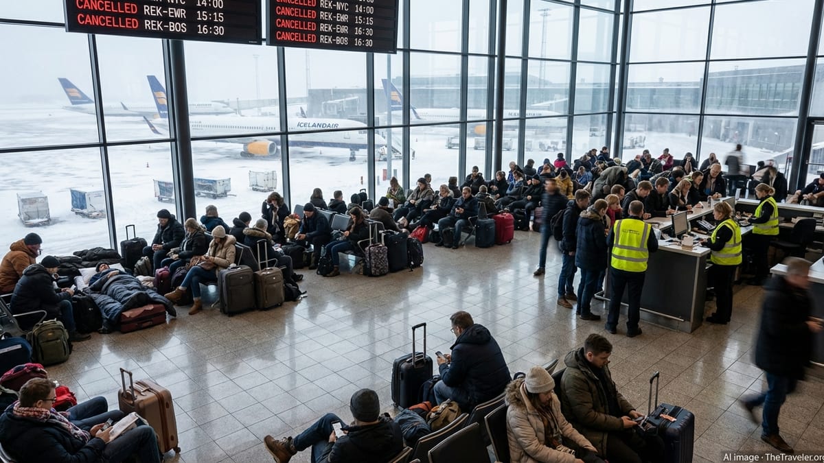 Icelandair Cancellations Leave Transatlantic Passengers Stranded