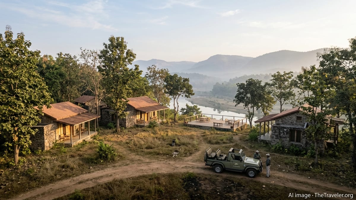 IHCL Plans 20-Key Taj Safaris Lodge in Satpura Tiger Reserve