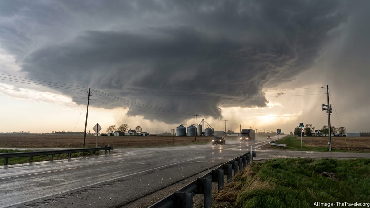 US Tornado Emergency: Illinois Faces Violent Storm Threat