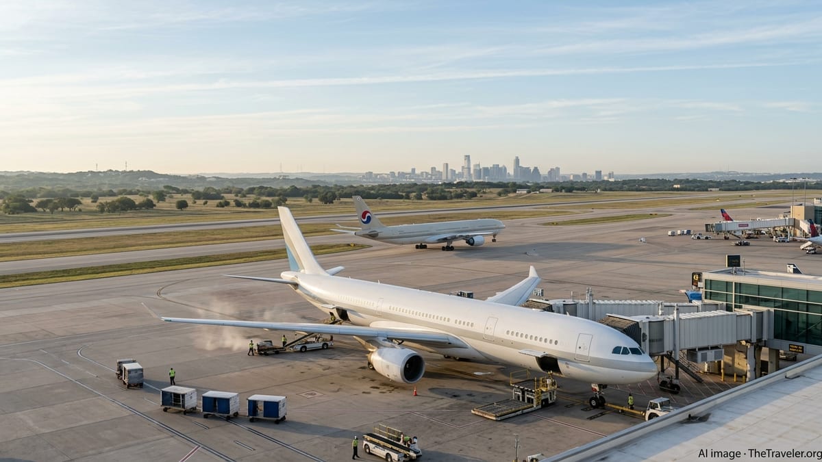 South Korea, US Airlines Weigh Incheon–Austin Route for Samsung Push