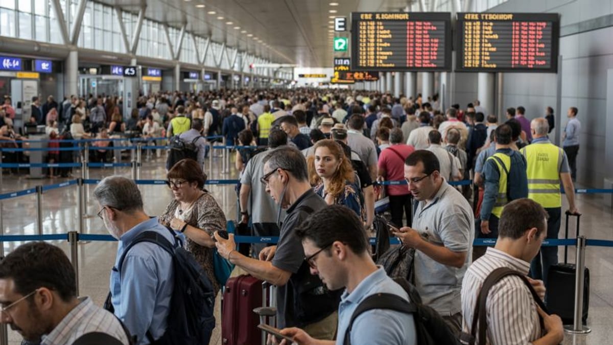 Indefinite Strikes Hit Spanish Airports Ahead of Easter Rush