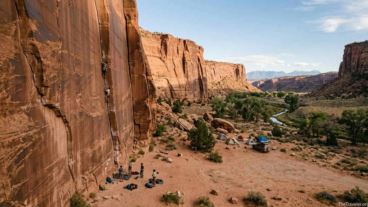 Indian Creek Climbing Routes, Camping & Visitor Guide