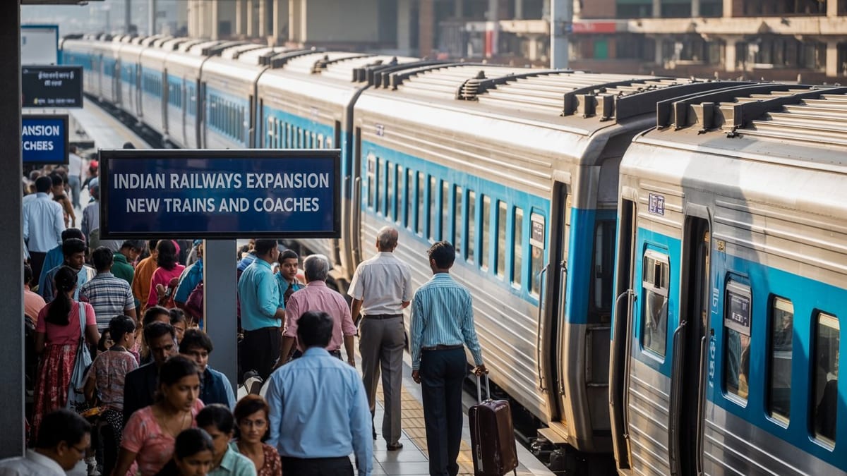 Indian Railways Announces 1,024 New Trains for 2026