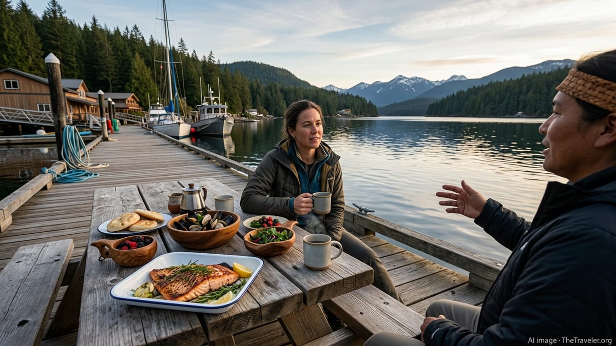 Indigenous Culinary Renaissance at Klahoose’s Gorge Harbour