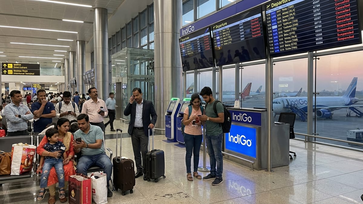 IndiGo Extends Suspension of Central Asia, Caucasus Routes Amid Iran Airspace Tensions