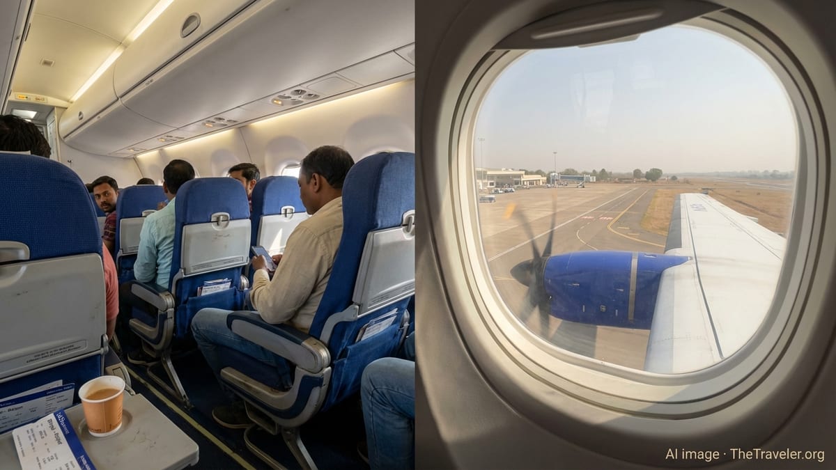 IndiGo Bhopal–Raipur Flight’s Go Around at Raipur Sparks Passenger Tension, Operational Questions