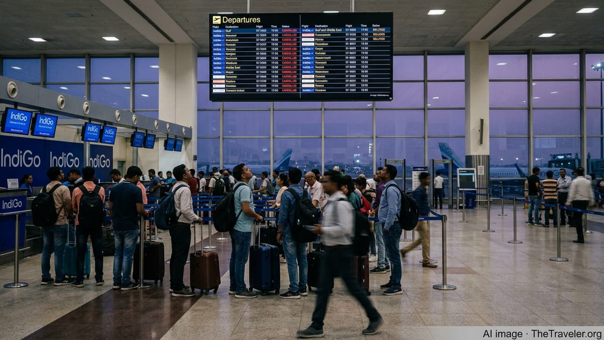 IndiGo Flight Disruptions Grow as Middle East Turmoil Deepens