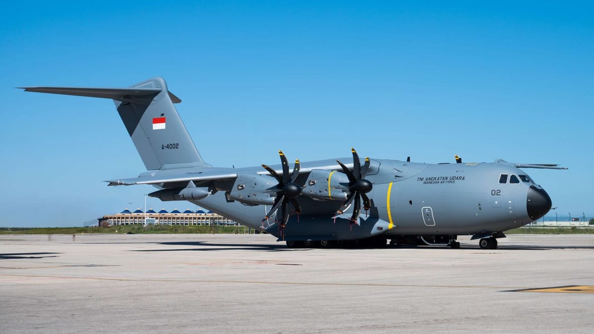 Indonesia Takes Final A400M After Rerouted Delivery Flight