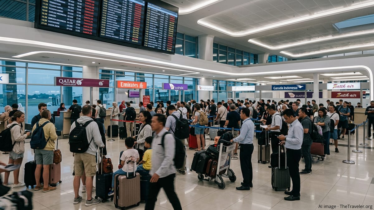 Middle East Conflict Triggers 29 Flight Cancellations Across Indonesia