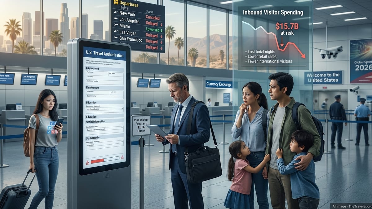 Proposed U.S. ESTA Changes Put $15.7 Billion in Visitor Spending at Risk