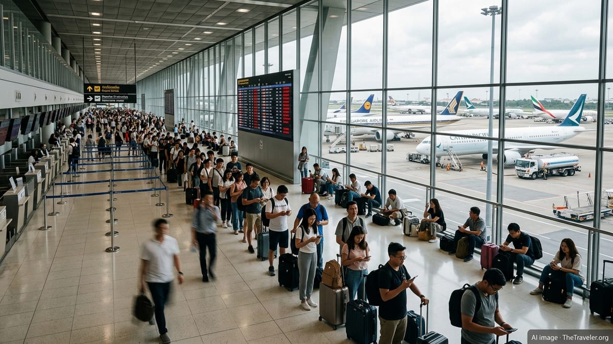 Iran Conflict Chokes Global Routes, Asia Travel Stalls