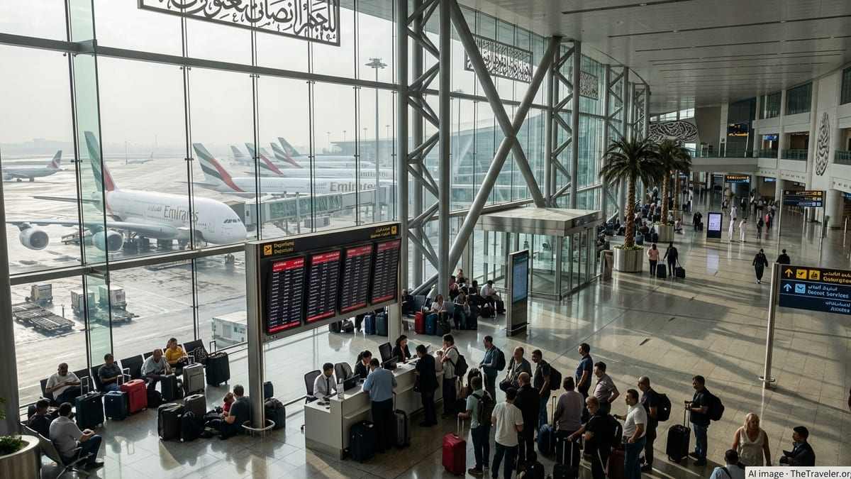 Iran Strikes Throw Middle East Air Corridors Into Turmoil